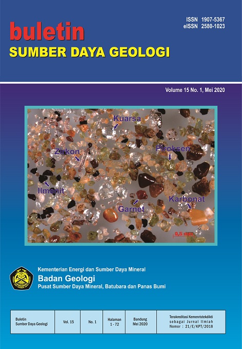 Buletin Sumber Daya Geologi Volume 15 Nomor 1 Tahun 2020